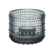Iittala Kastehelmi kynttilälyhty, harmaa