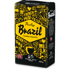 Brazil Tumma Paahto 450g hienojauhettu kahvi